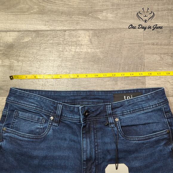 tpj Skinny Fit Jeans Size 33X28 - Picture 3 of 6